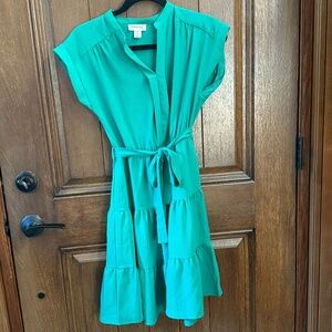 Monteau kelley green dress size M